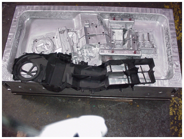 injection mold part